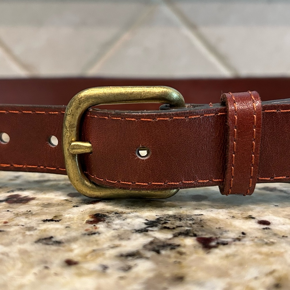 Smathers & Branson Oklahoma Needlepoint Belt - Picture 4 of 11